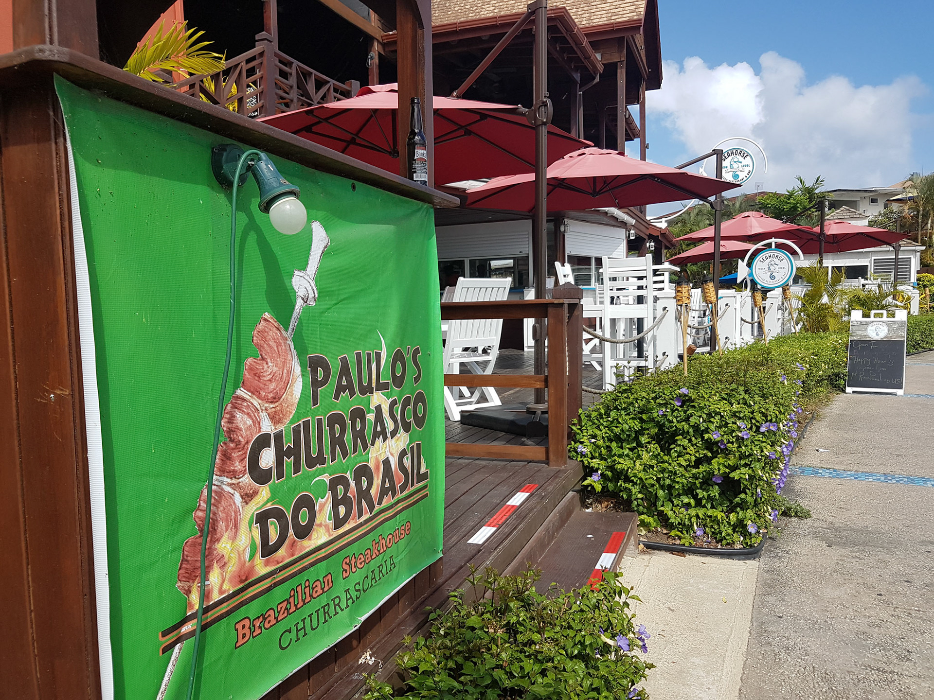 Paulo's Churrasco do Brasil Steakhouse, St Lawrence Gap, Barbados Vint –  PictureYourDreams