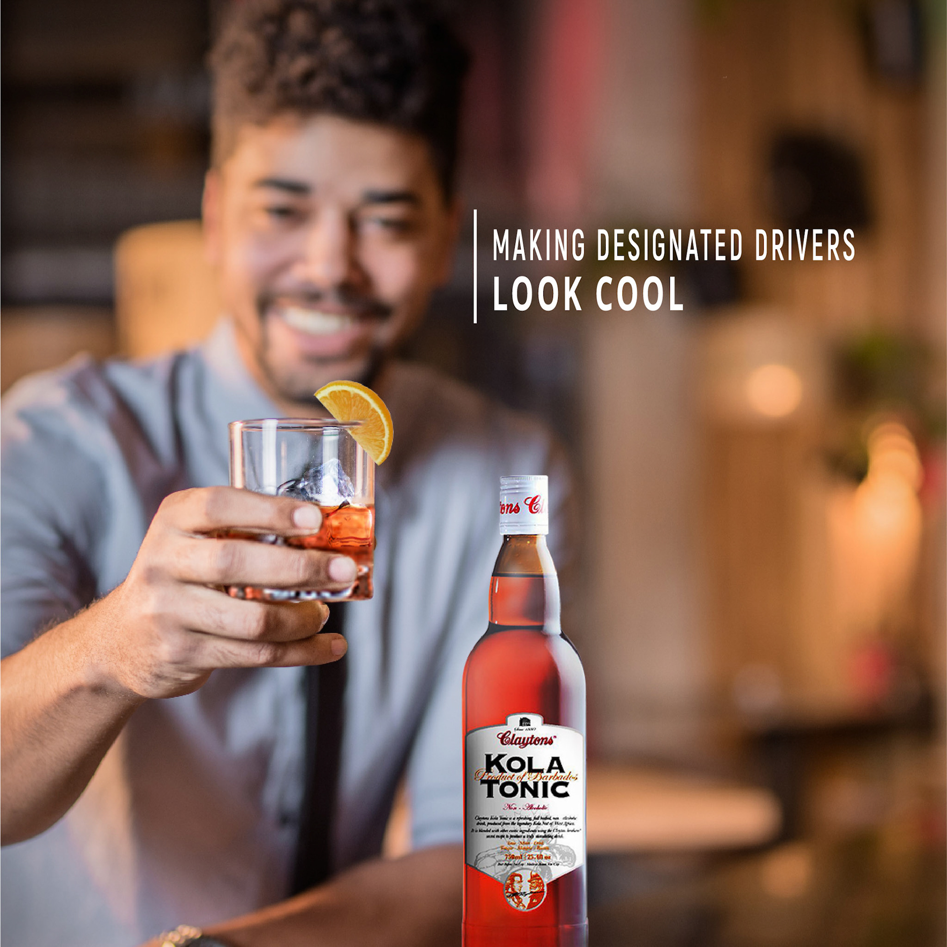 Making Designated Drivers Look Cool - Claytons Kola Tonic