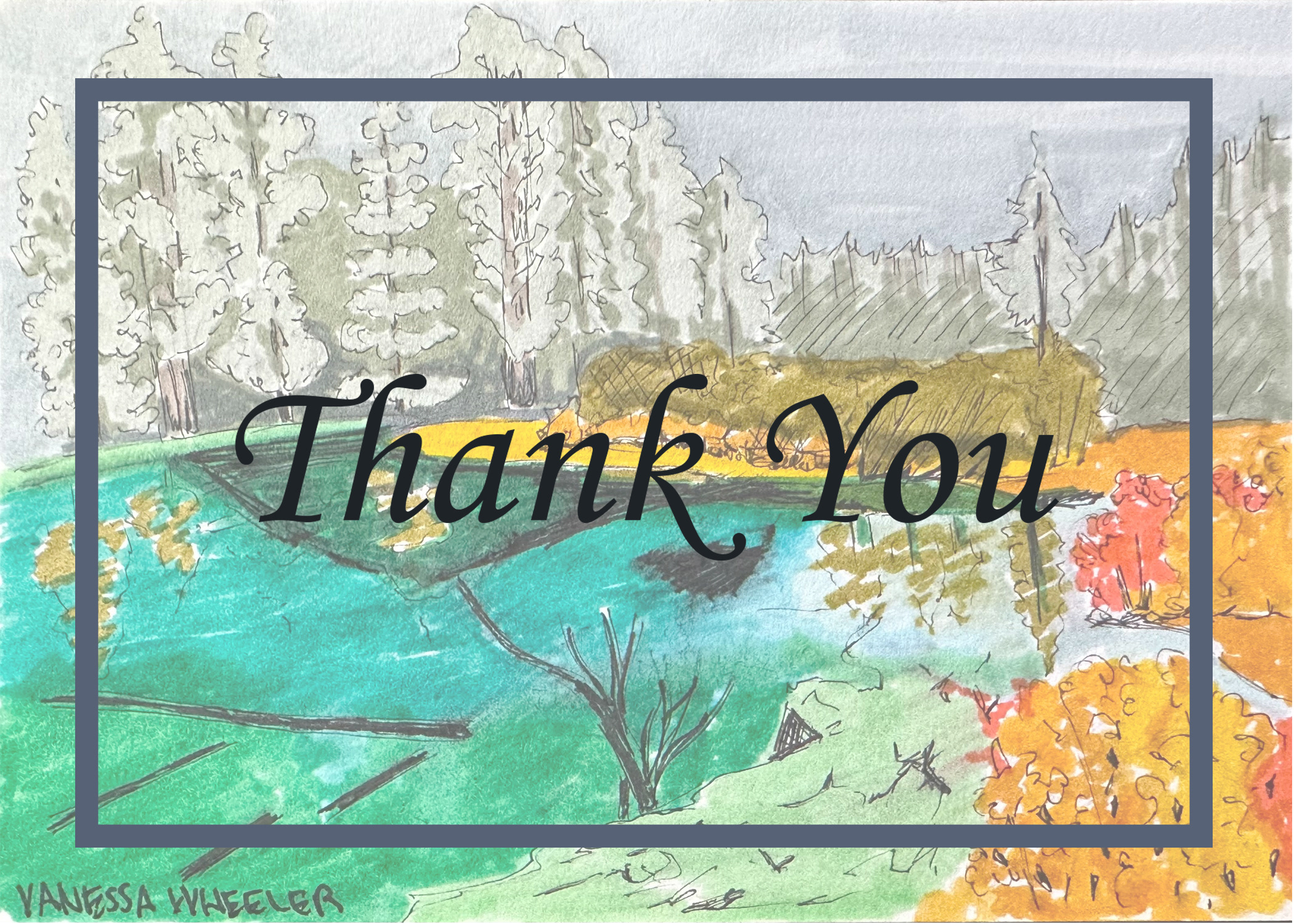 Vanessa Wheeler Pastels and in the Fall