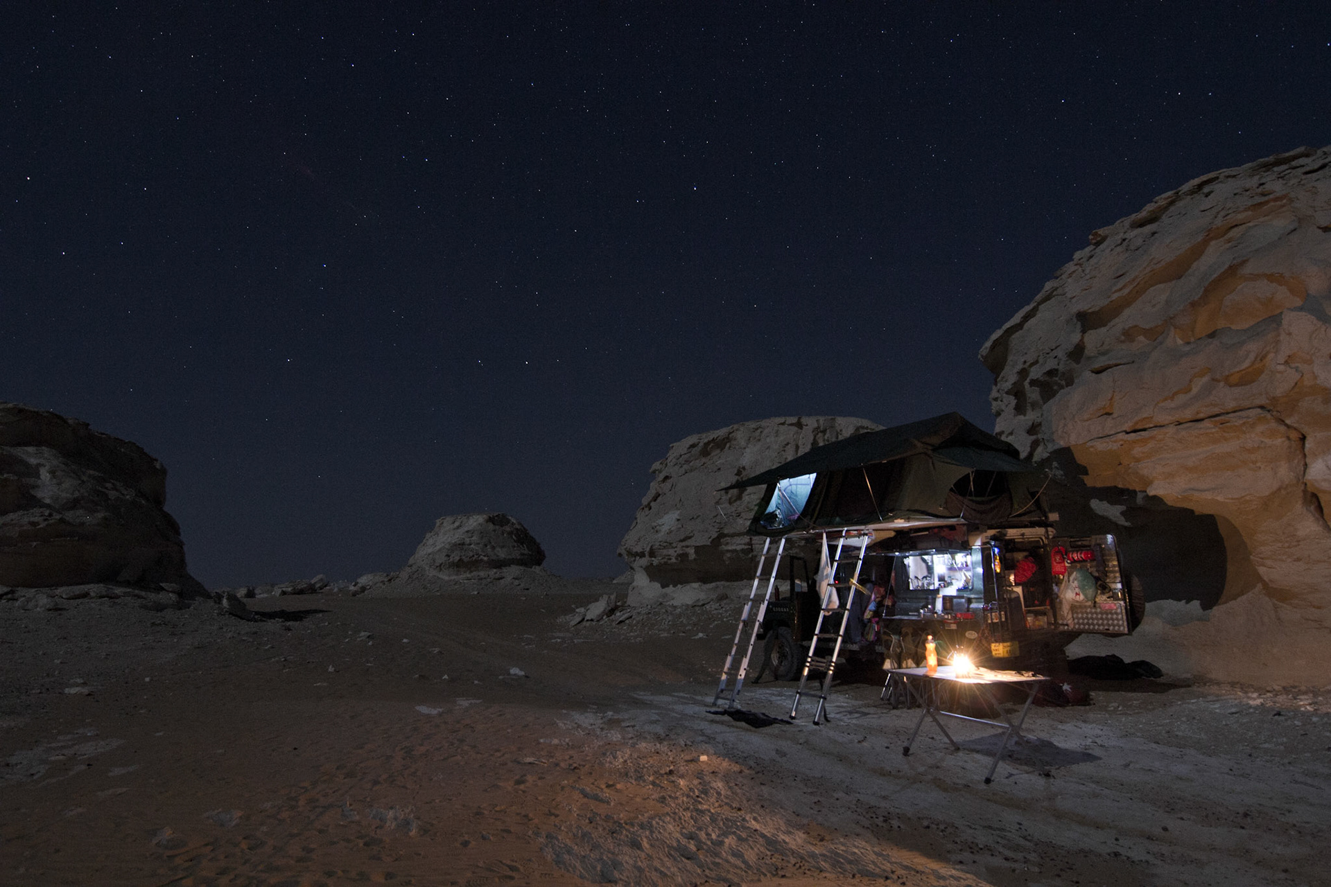 Egypt - Camping in the White desert