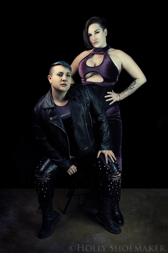 Irene Silver and Domina Nox: Dom, Wrestling, Fighters