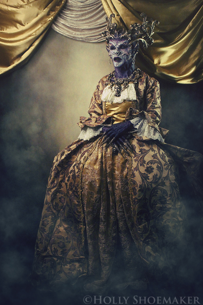 Collaboration with Makeup Arist Joo Skellington. Model: Pamm Riddle