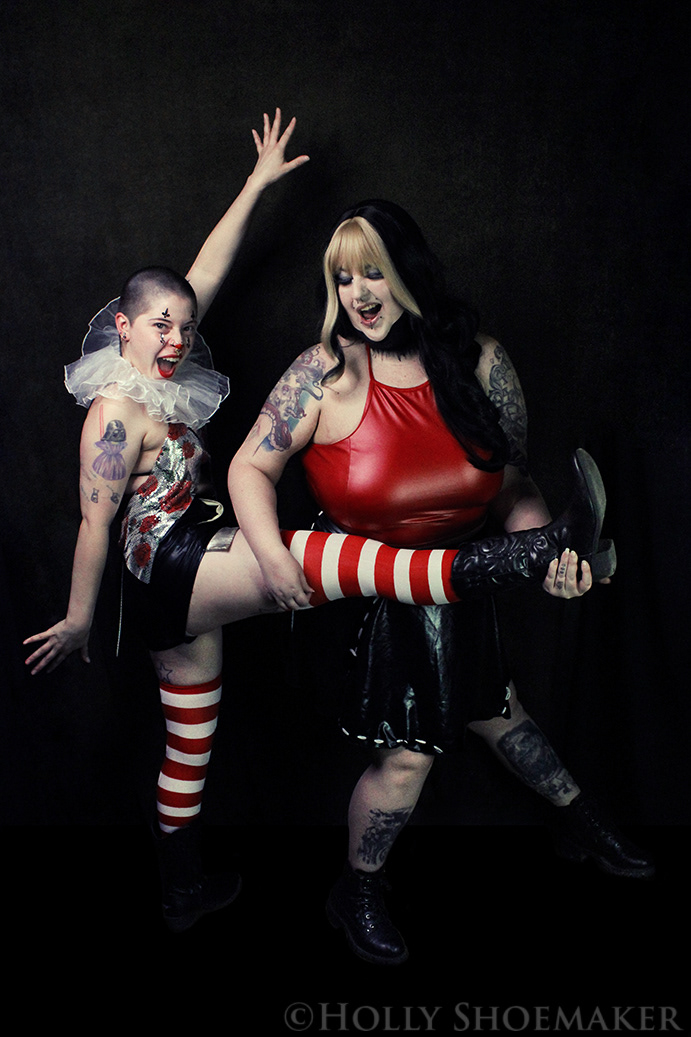Rusty the Clown and Britni Bloodshed: Co Producers of Pain Proof Punks