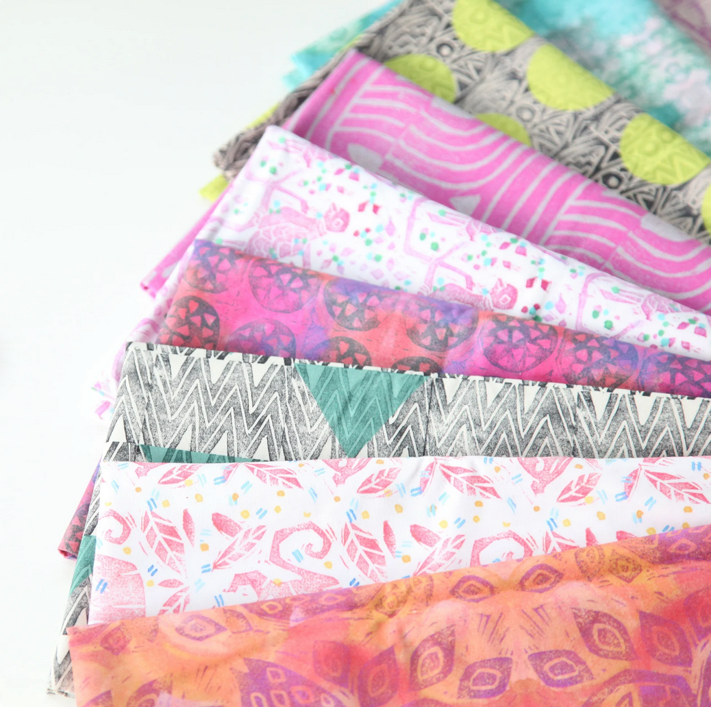 Indian Summer fabric collection, released by PBS Fabrics 2020