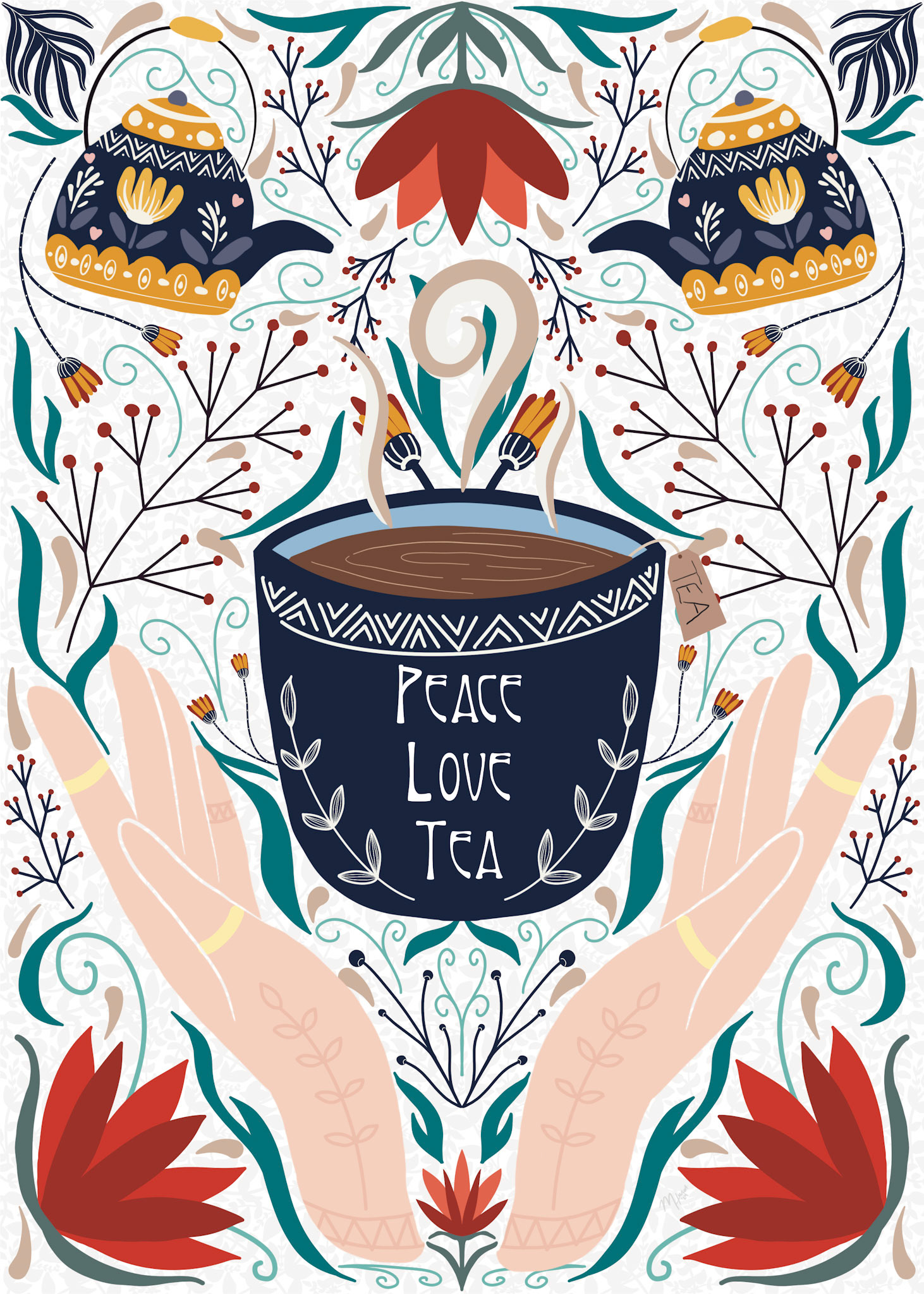Peace Love Tea