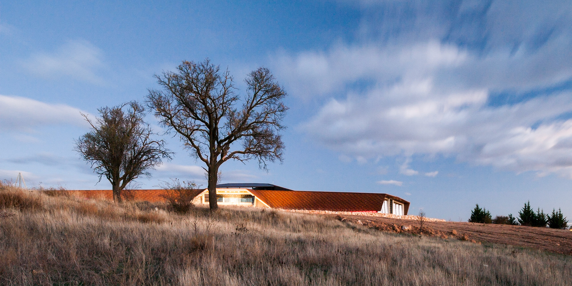 Portia Winery / Faustino Group / Gumiel de Izán, Spain / Foster + Partners
