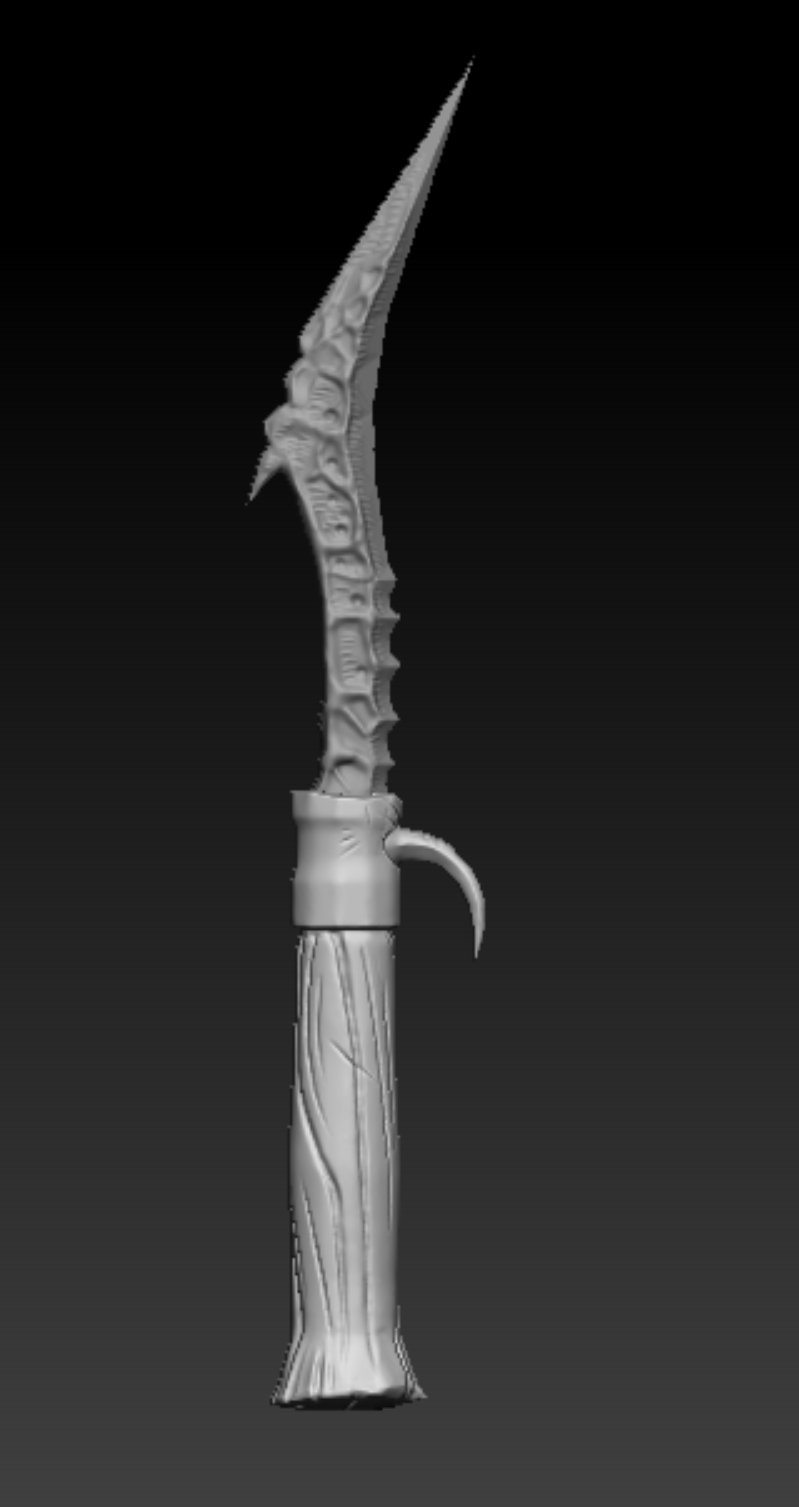 high poly sur ZBRUSH