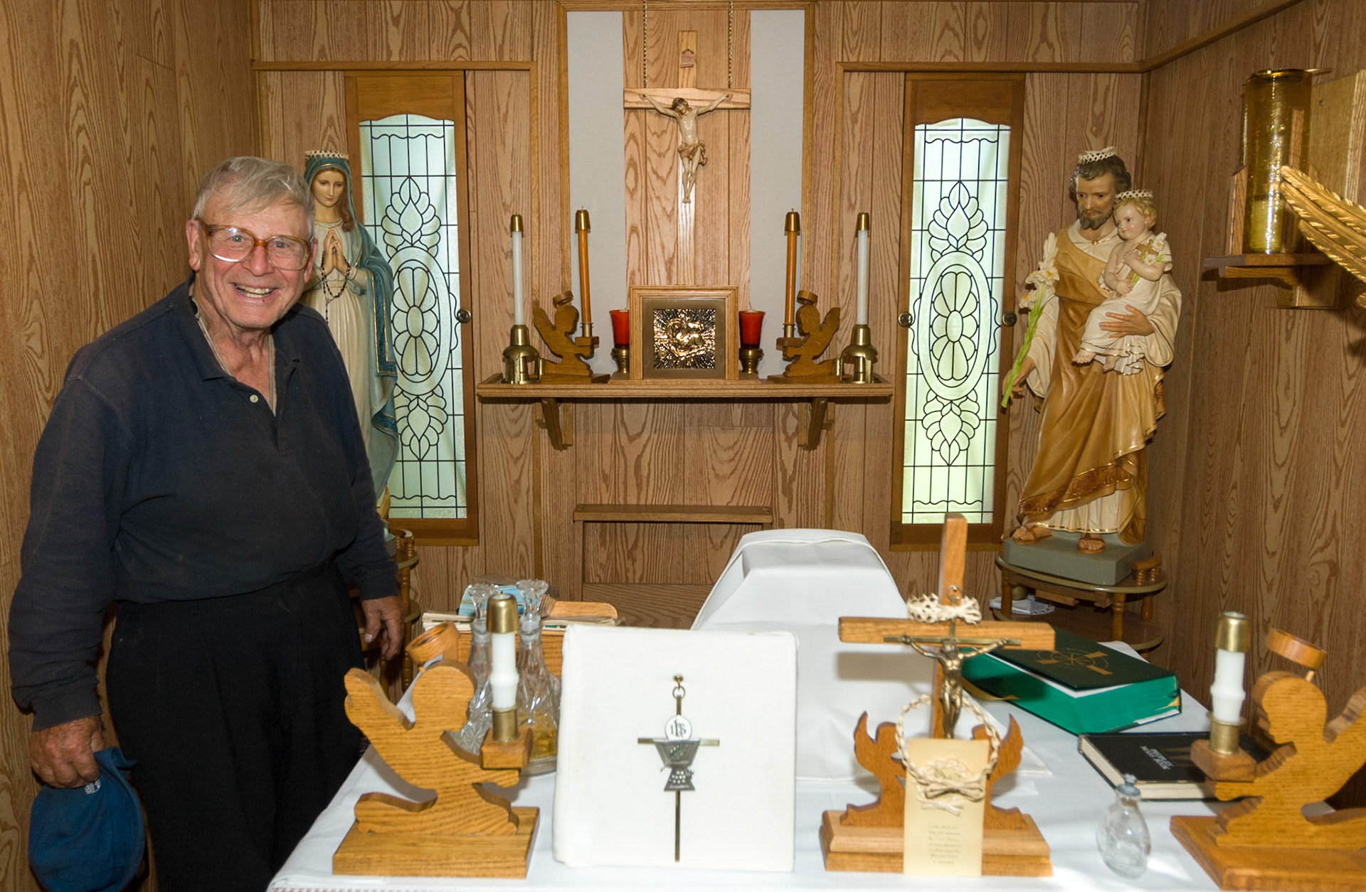 Fr. Joe's chapel, Lowell, MI.