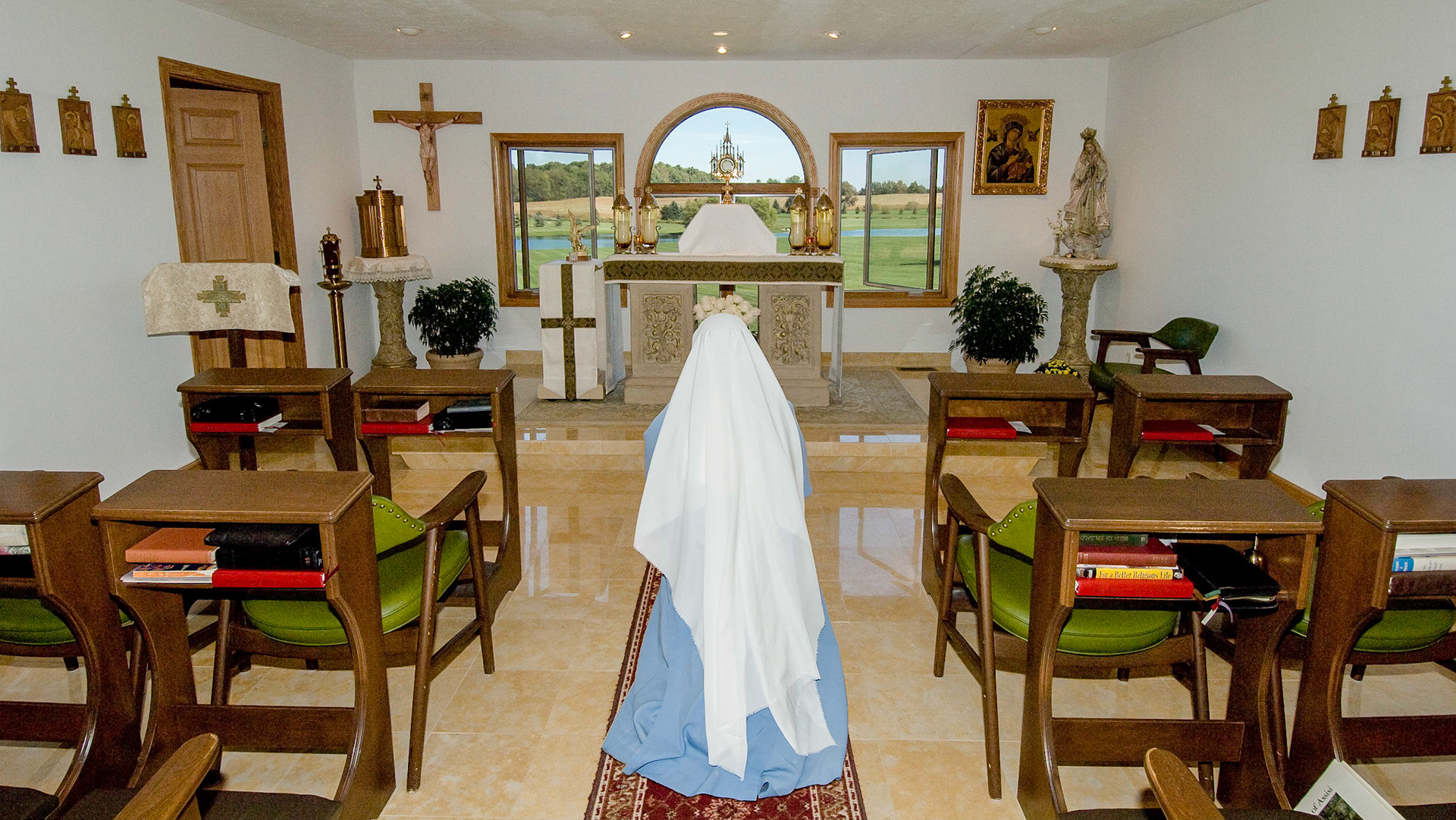 Fr. Joe's adoration chapel, Lowell, MI.