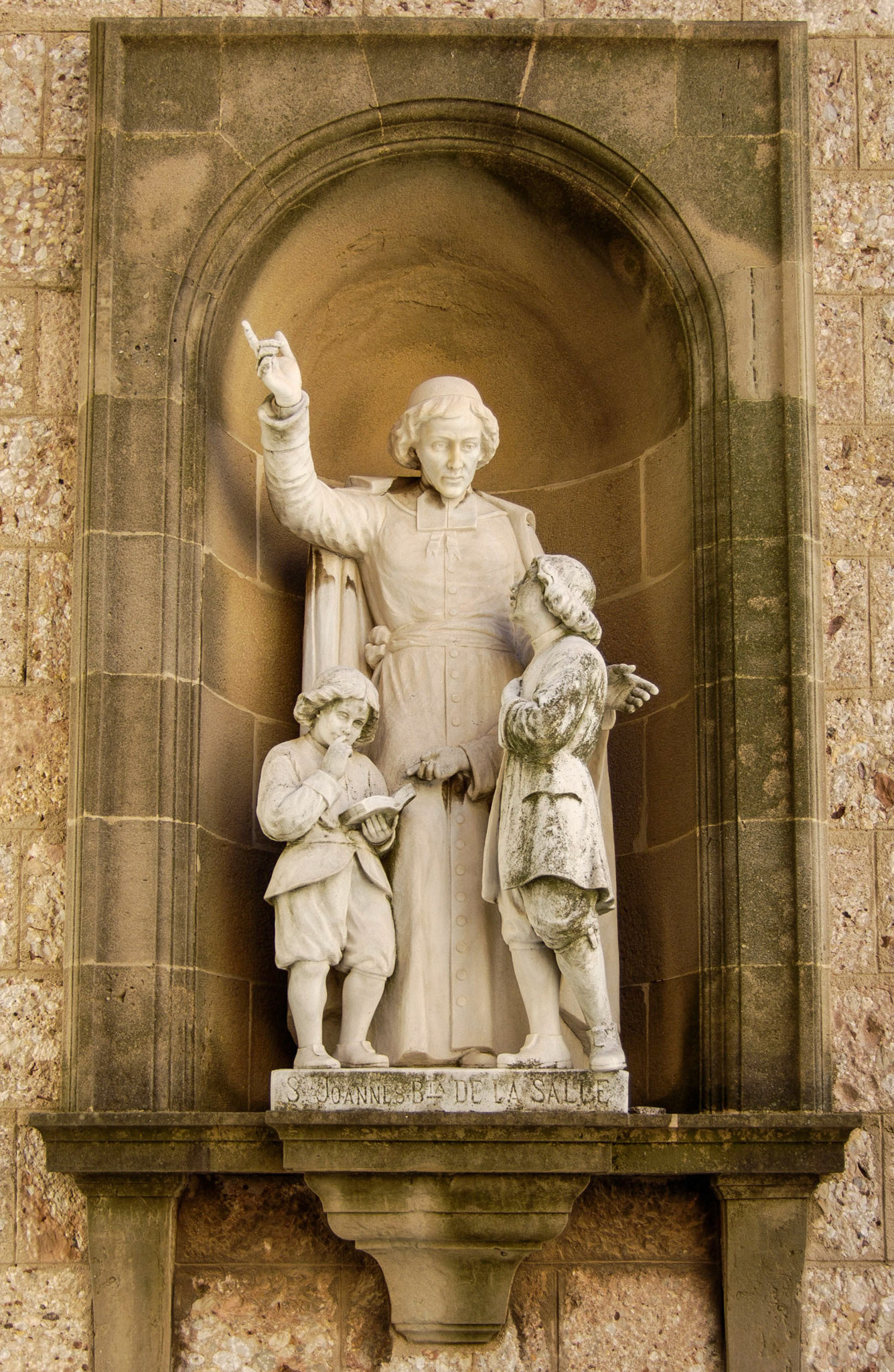 St. John Baptist de la Salle. Benedictine Monastery of Montserrat, Spain.