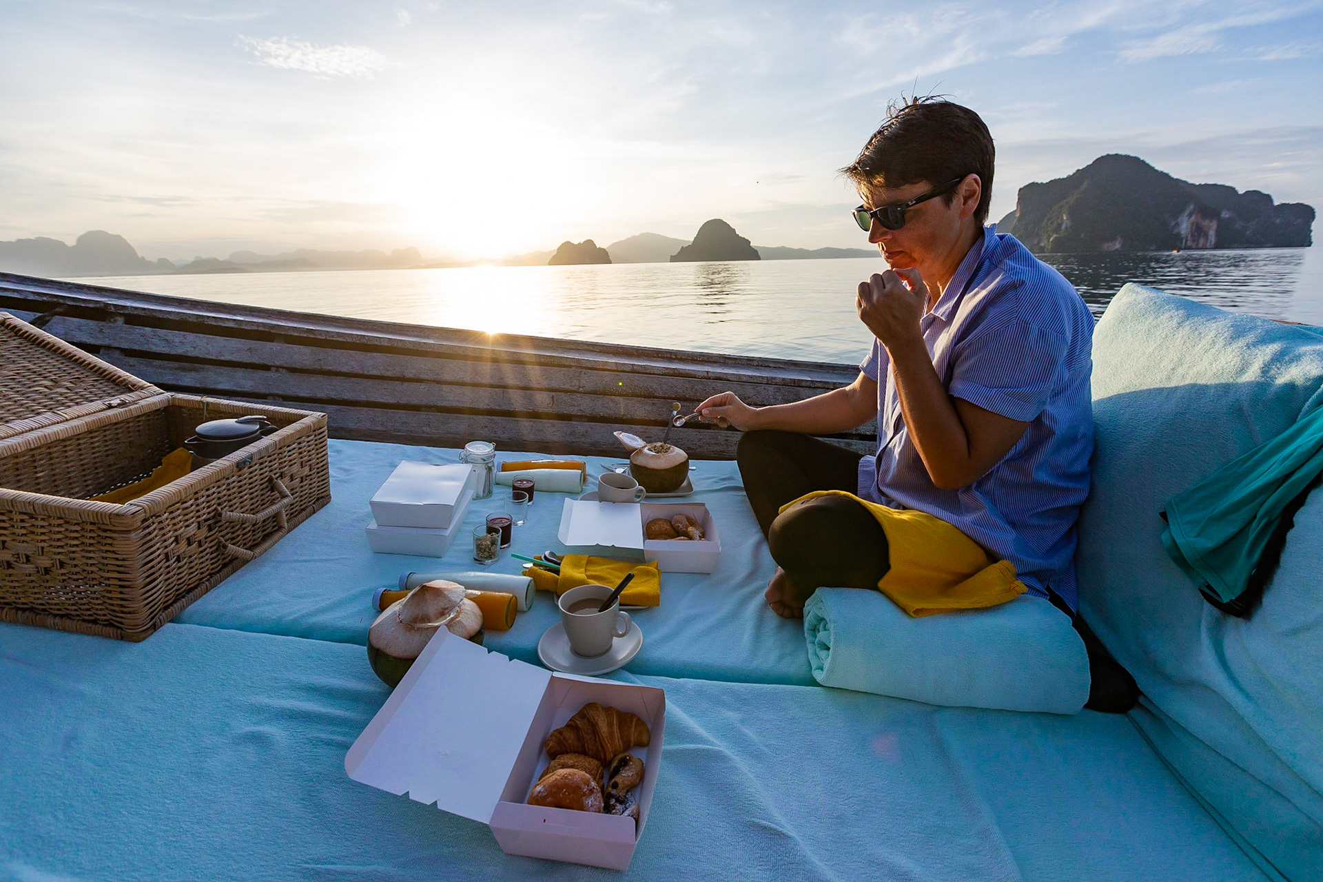 Birthday breakfast at sunrise