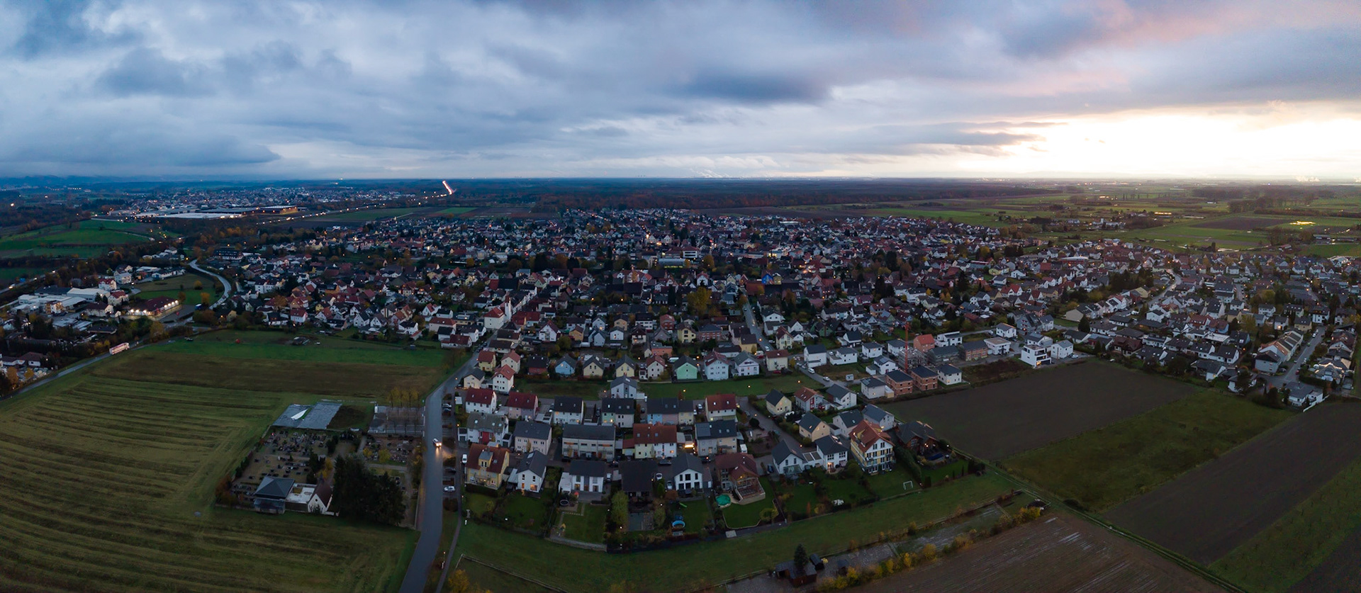 Einhausen in einer Regenpause November 2017