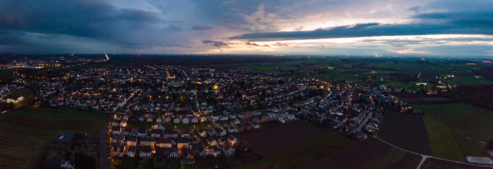 Einhausen wenn es Nacht wird November 2017
