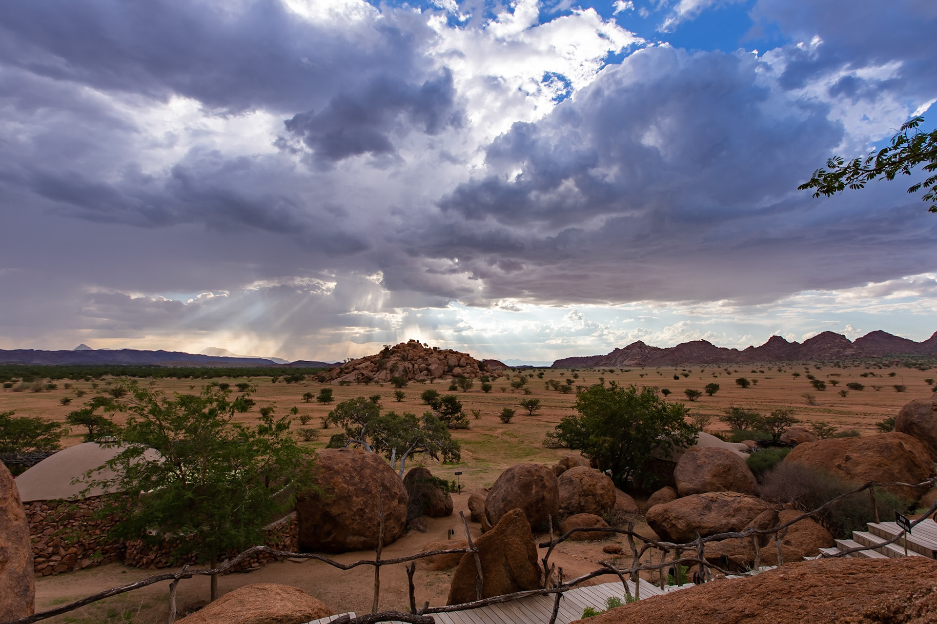 Sunset in Damaraland