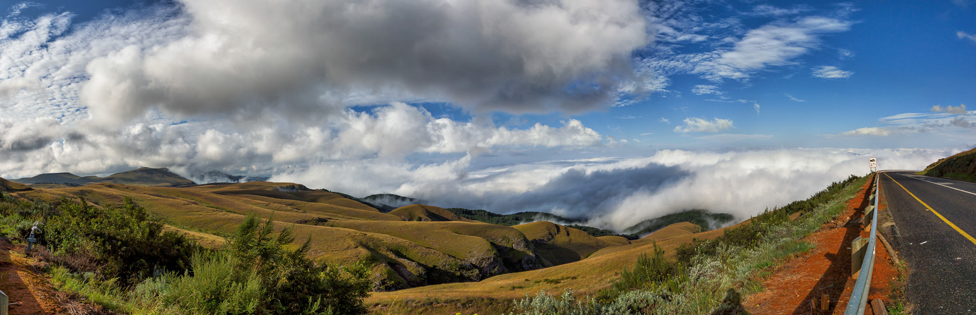 "Over the Clouds" On Top of the Long Tom Pass