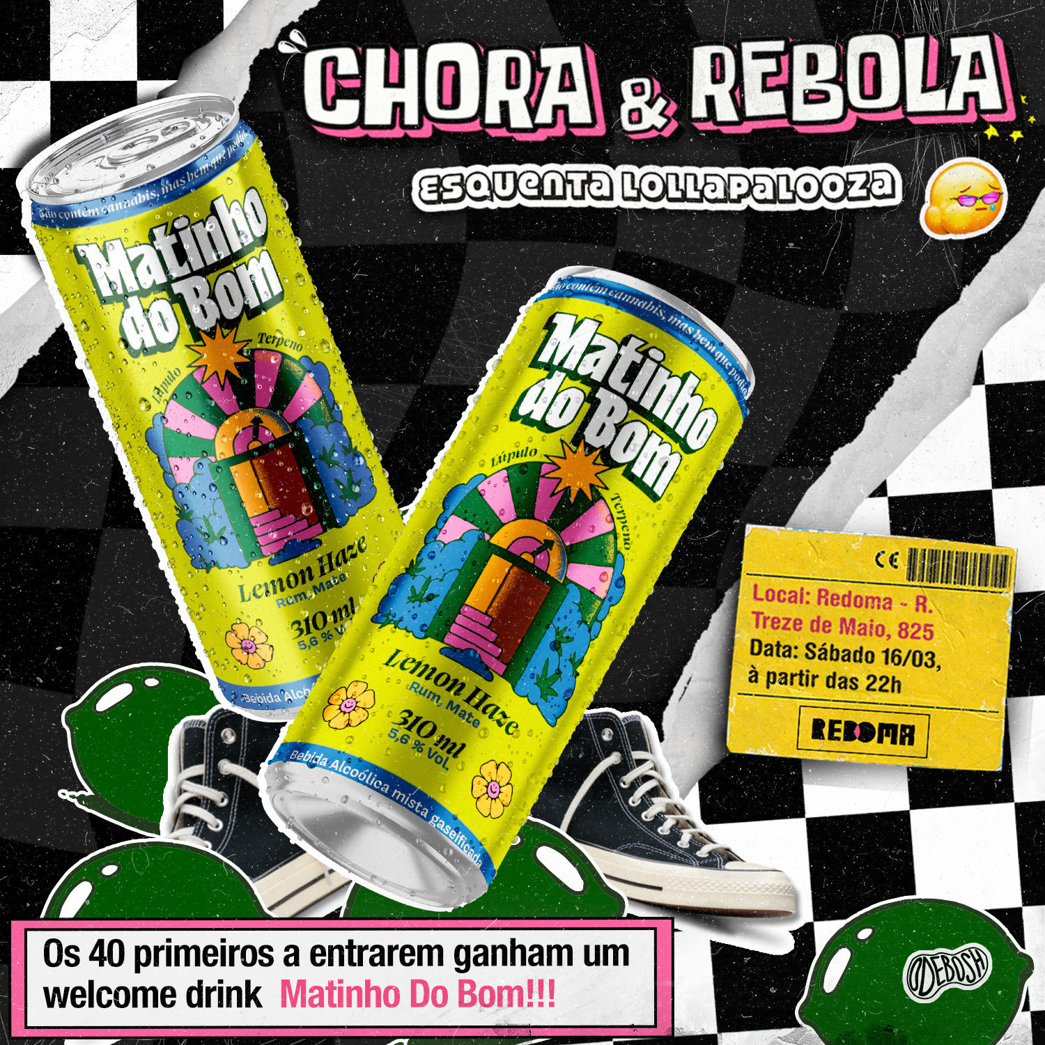 Divulgação Festa - Brinde