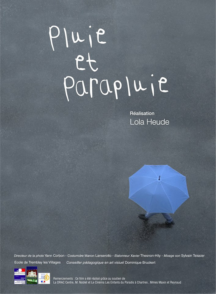 "Pluie et parapluie" de Lola Heude