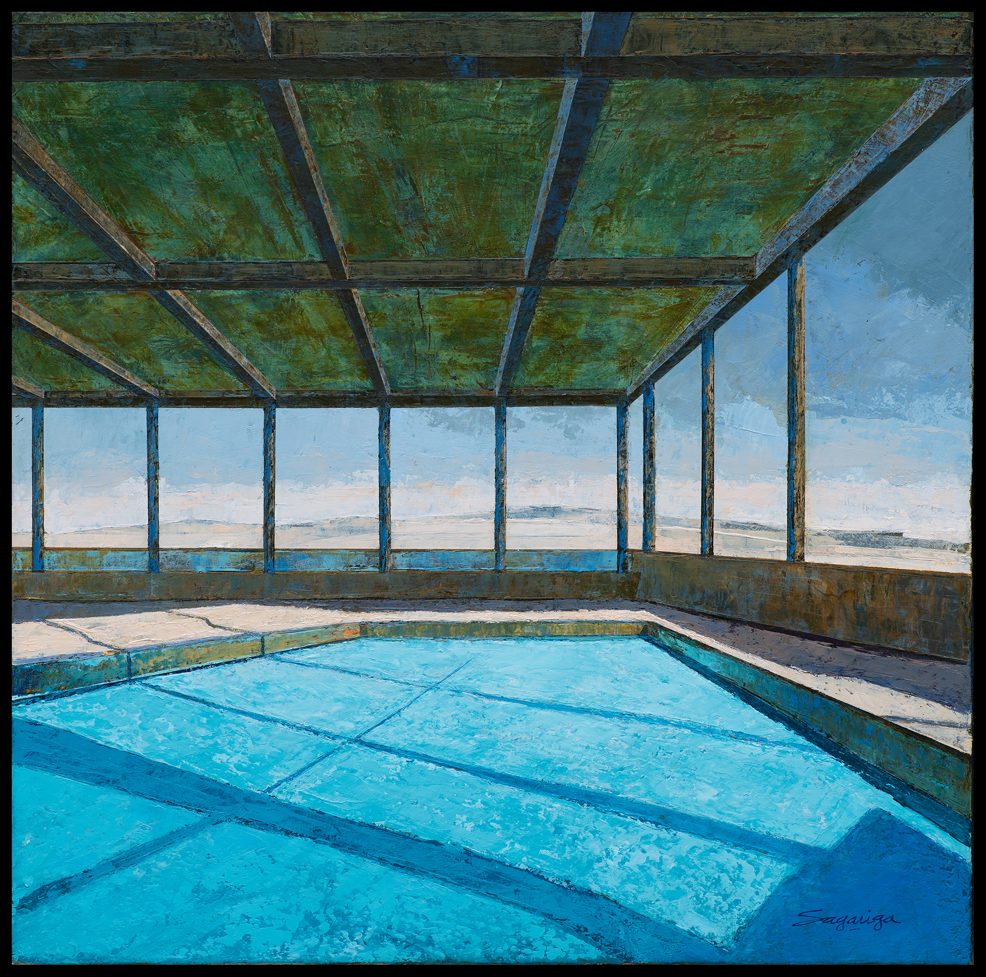 Acrylic on canvas 60x60cm