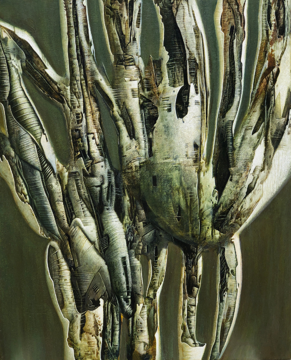 Racignifications (acrylic on canvas) (81x65cm)