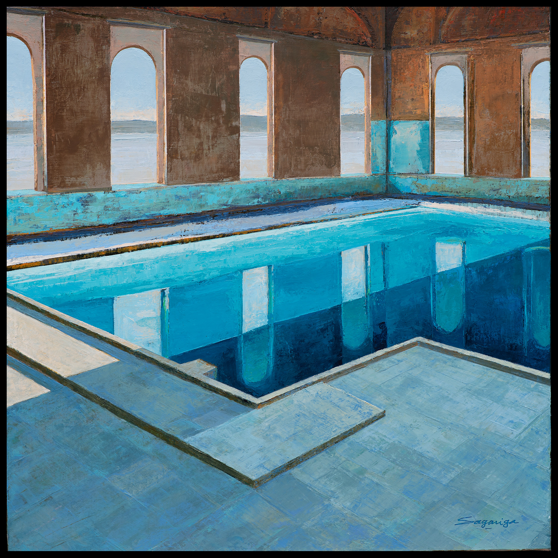 Acrylic on canvas 80x80cm