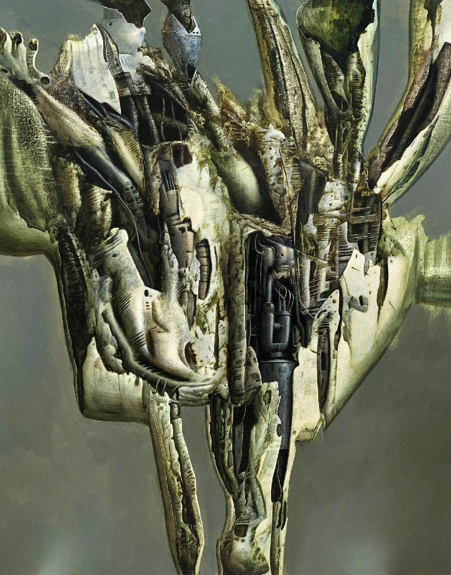 Le Cœur (acrylic on canvas) (92x73cm)