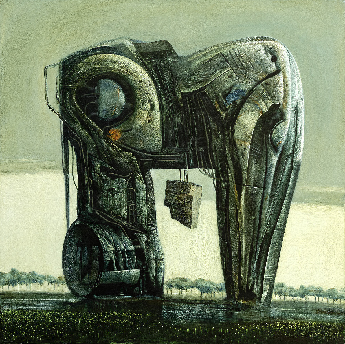 Yesterday (acrylic on canvas) (80x80cm)