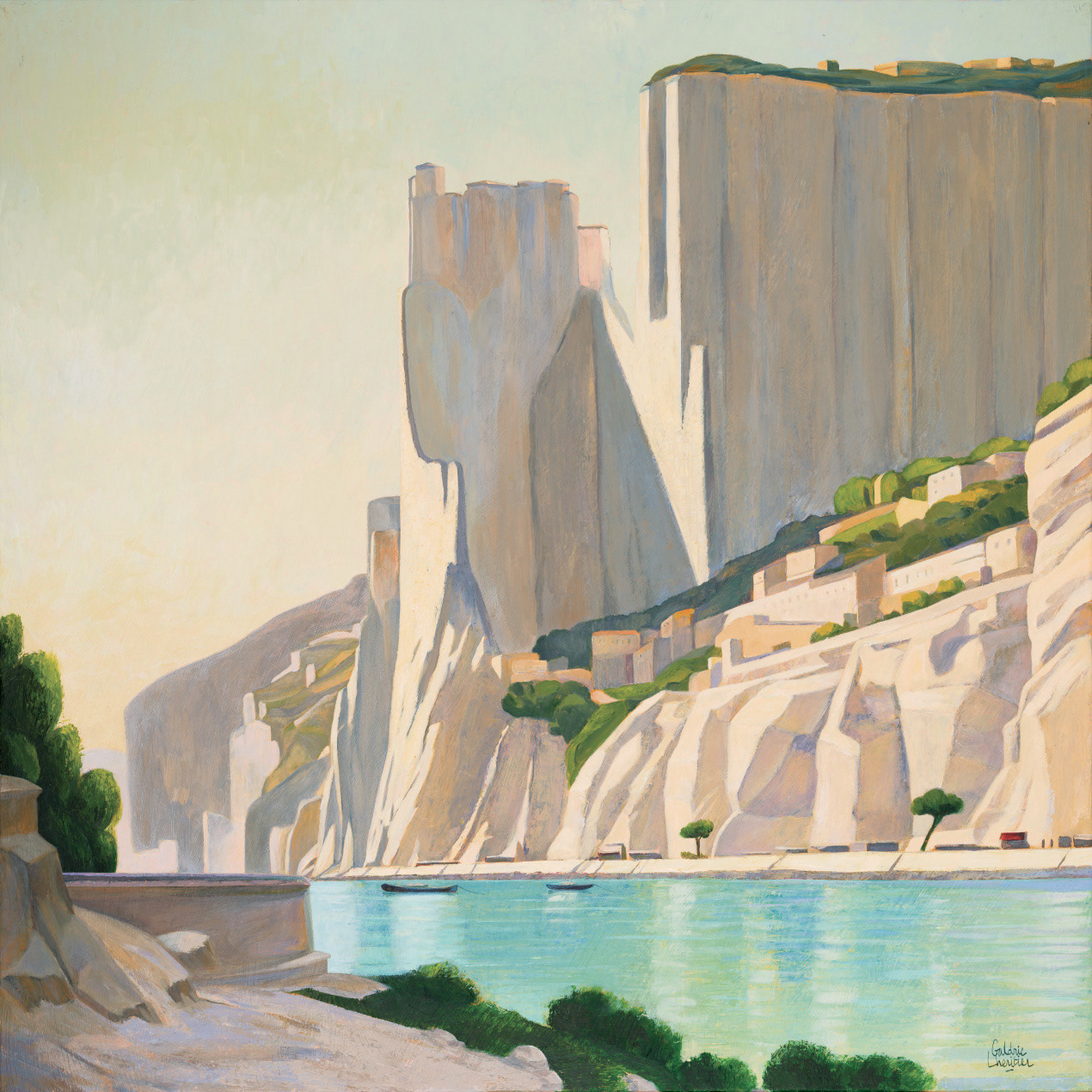 Citadel (acrylic on linen 80x80cm)