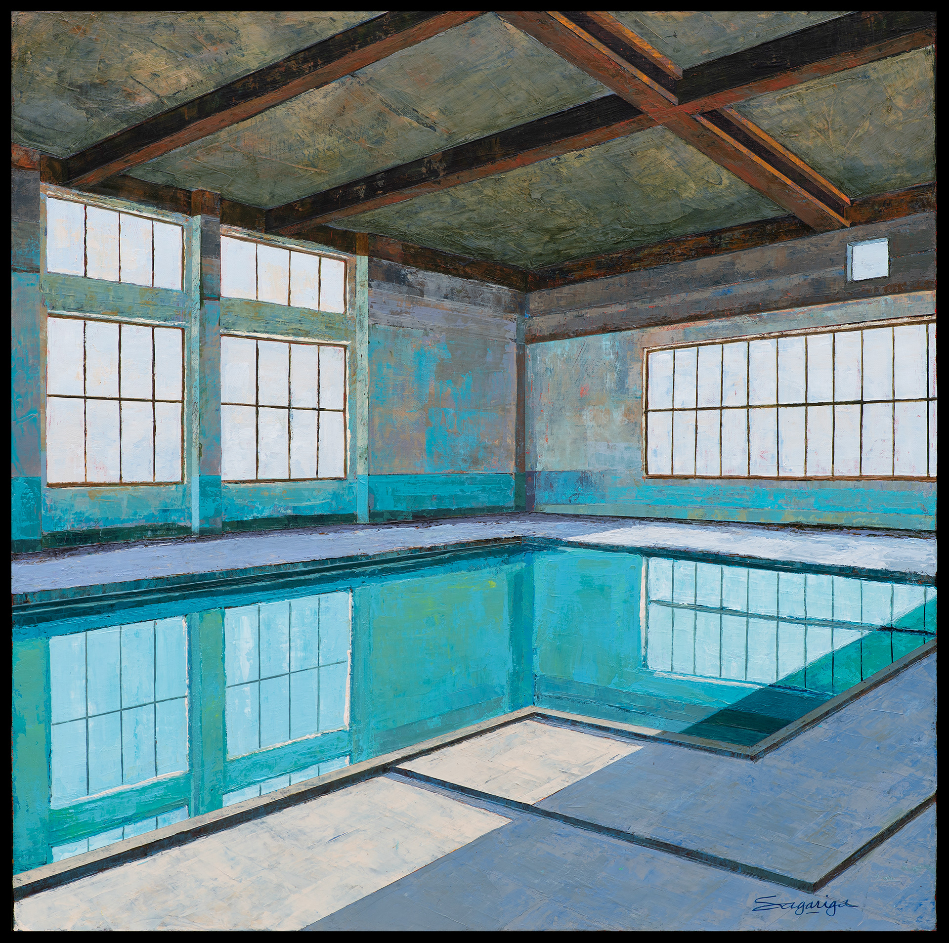 Acrylic on canvas 80x80cm