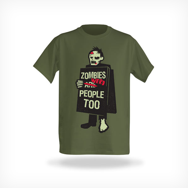 Protest for the ethical treatment of the undead