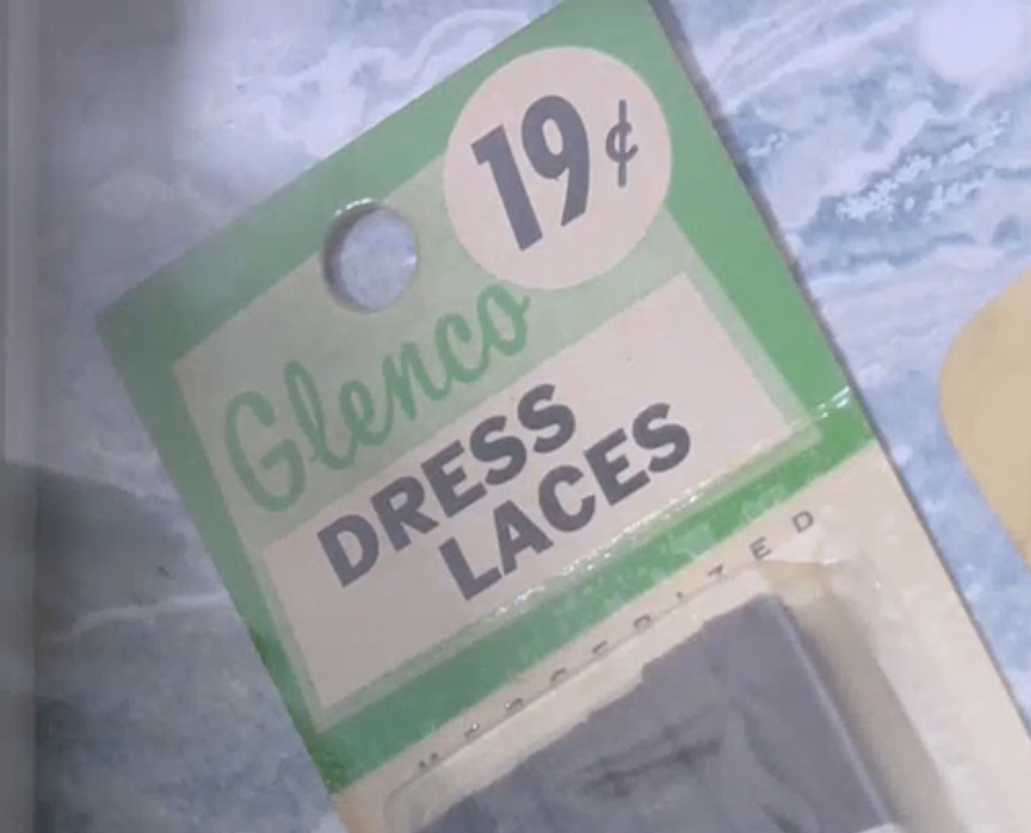 Old products showcase the change in prices