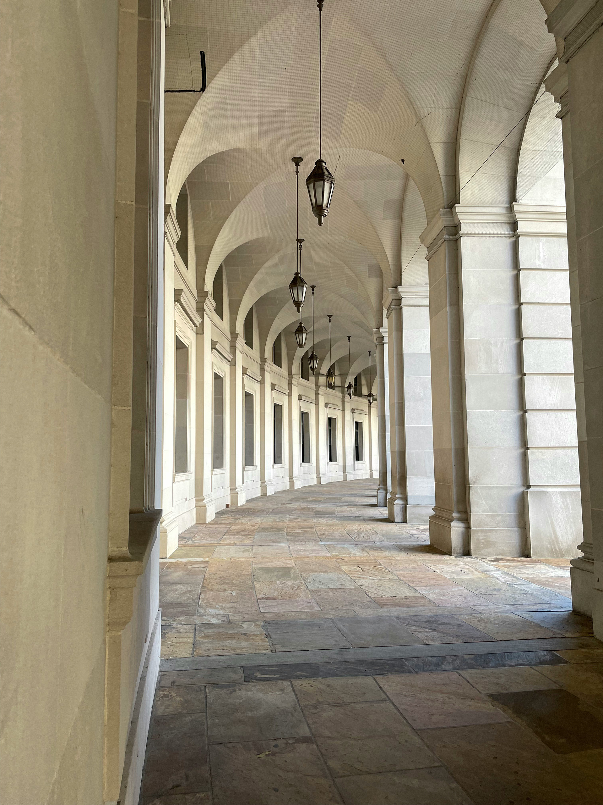 Curved hallway, street photography | Washington, D.C.
