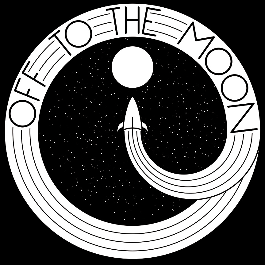 Off to the Moon t-shirt