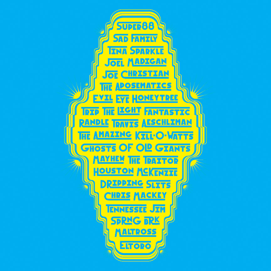 Yardfest 2010 t-shirt (back)