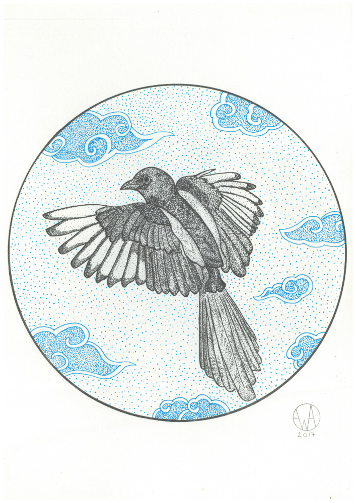 Pie, 21 x 29.7 cm