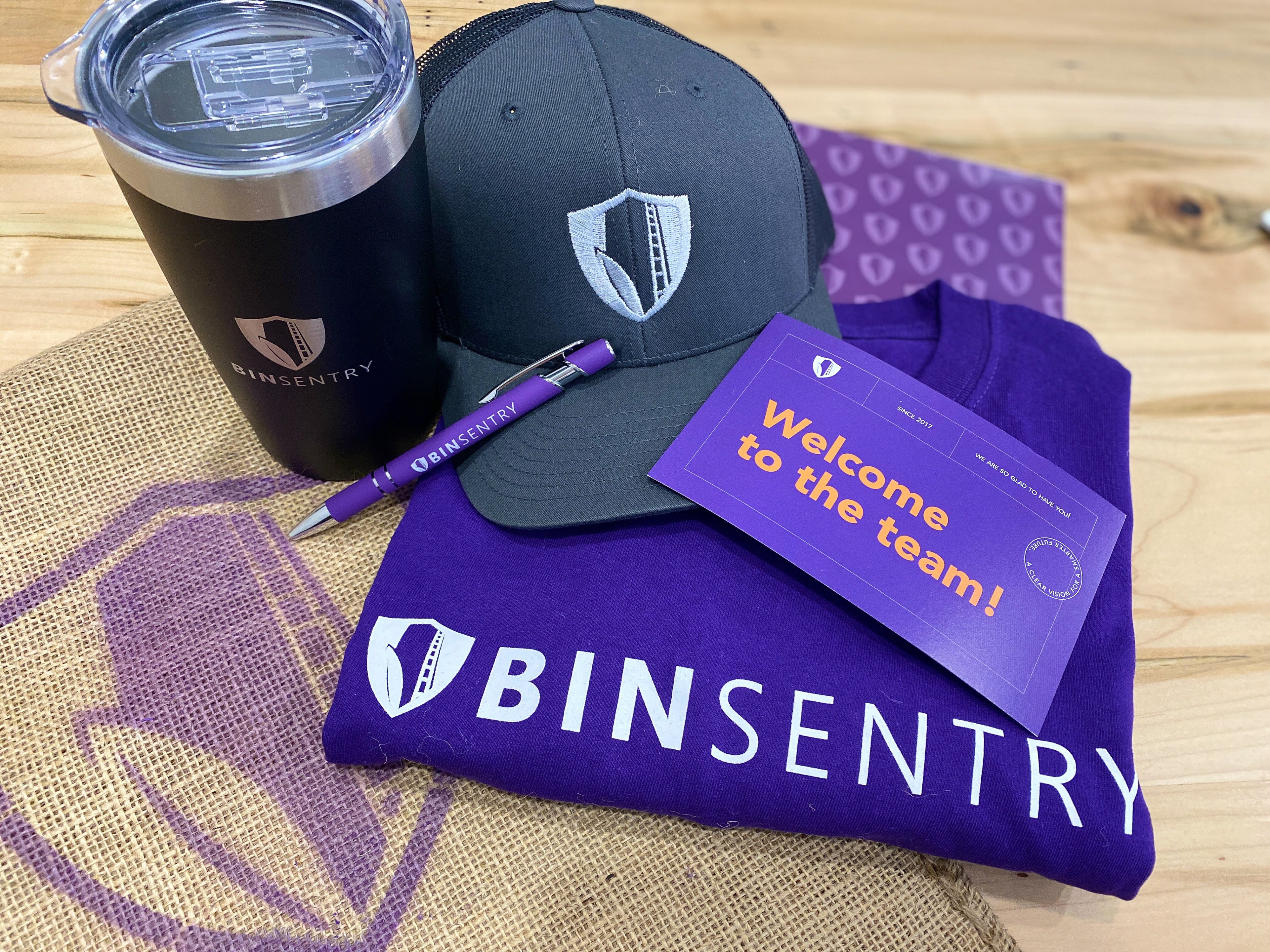 Welcome package for new employees