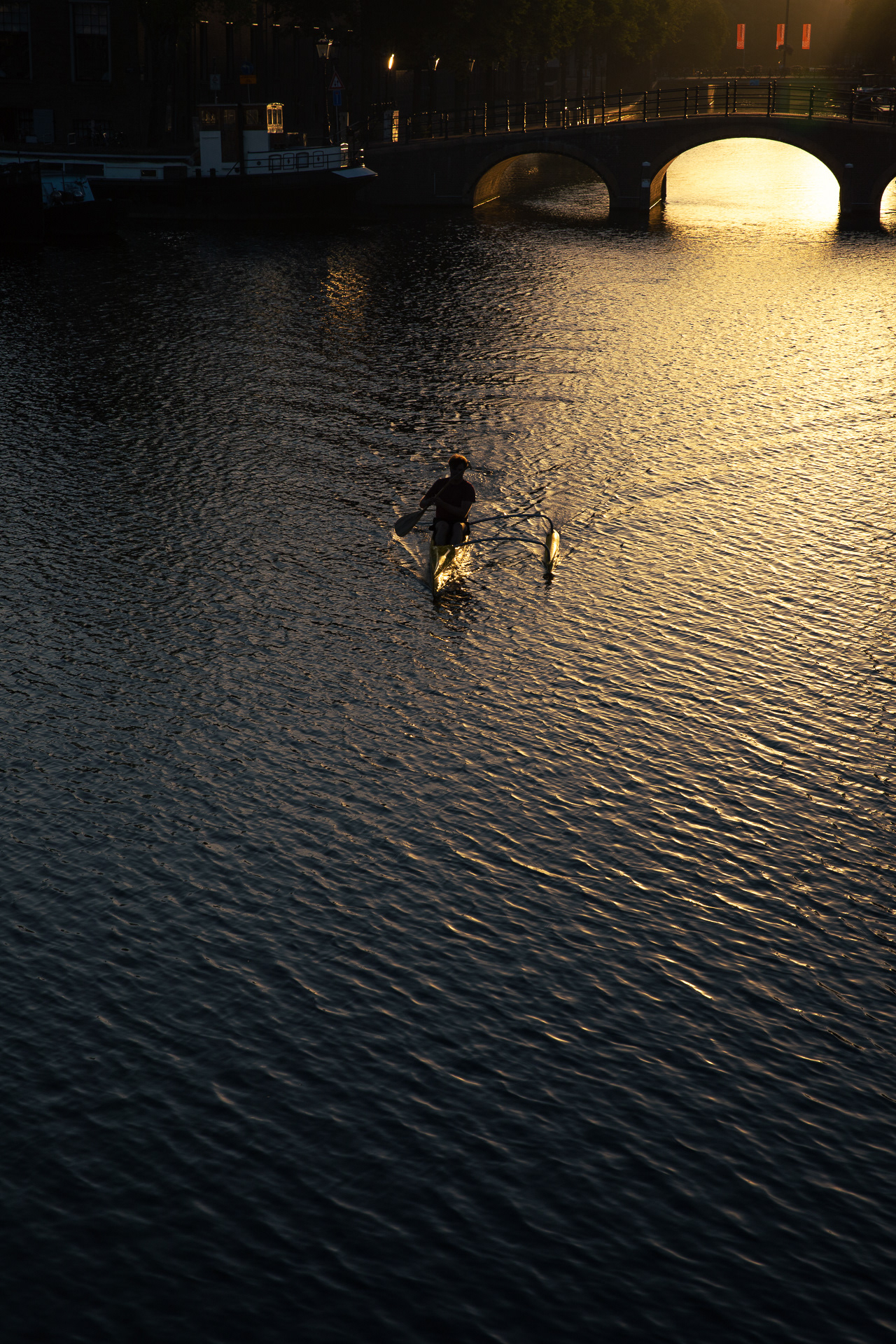 Sunrise at the Amstel
