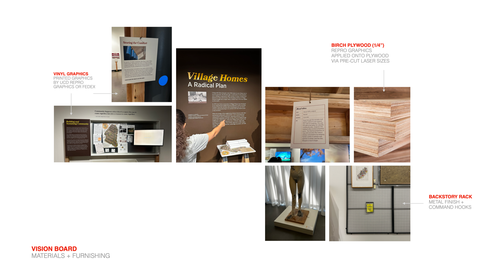 Exhibition Materiality