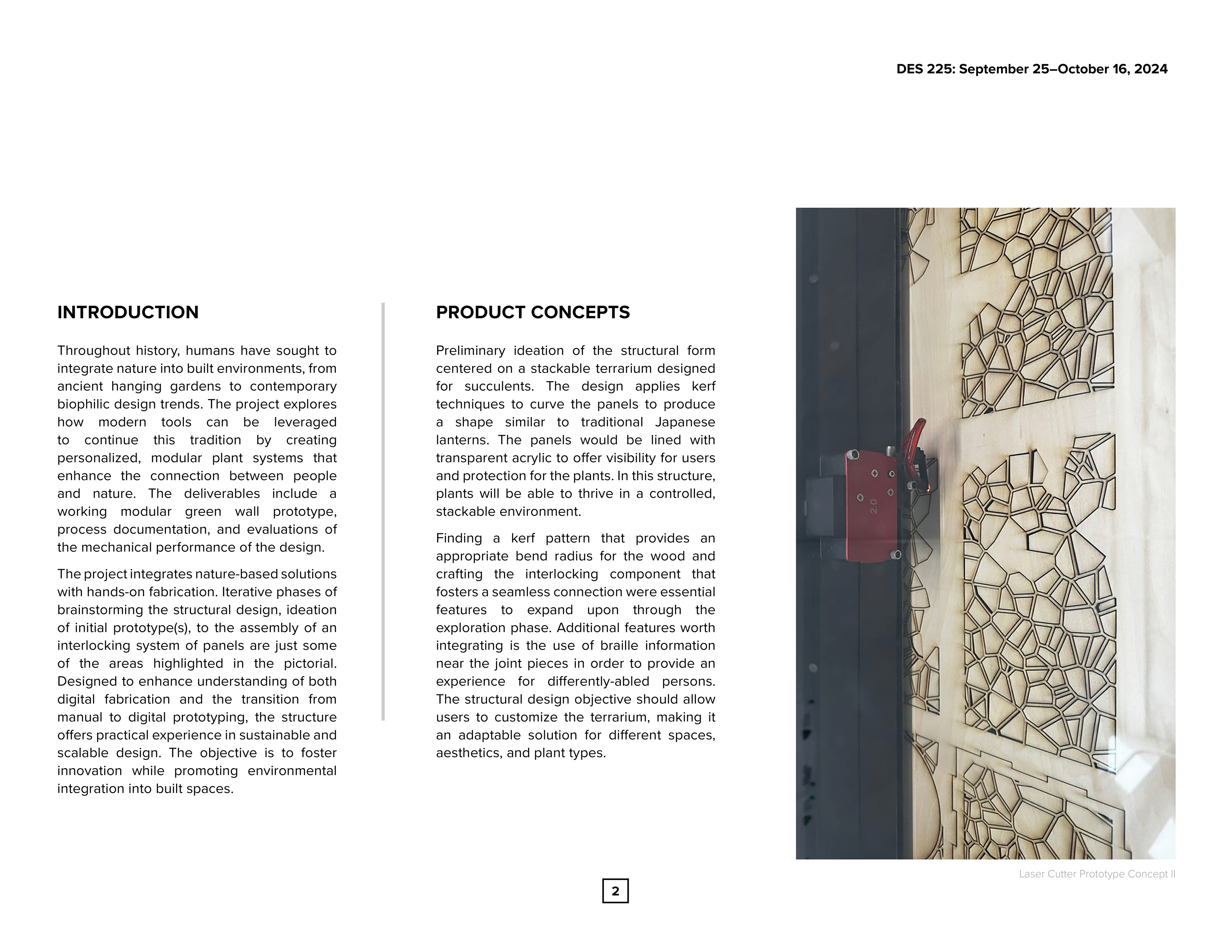 Living Layers Pictorial - Introduction & Product Concepts
