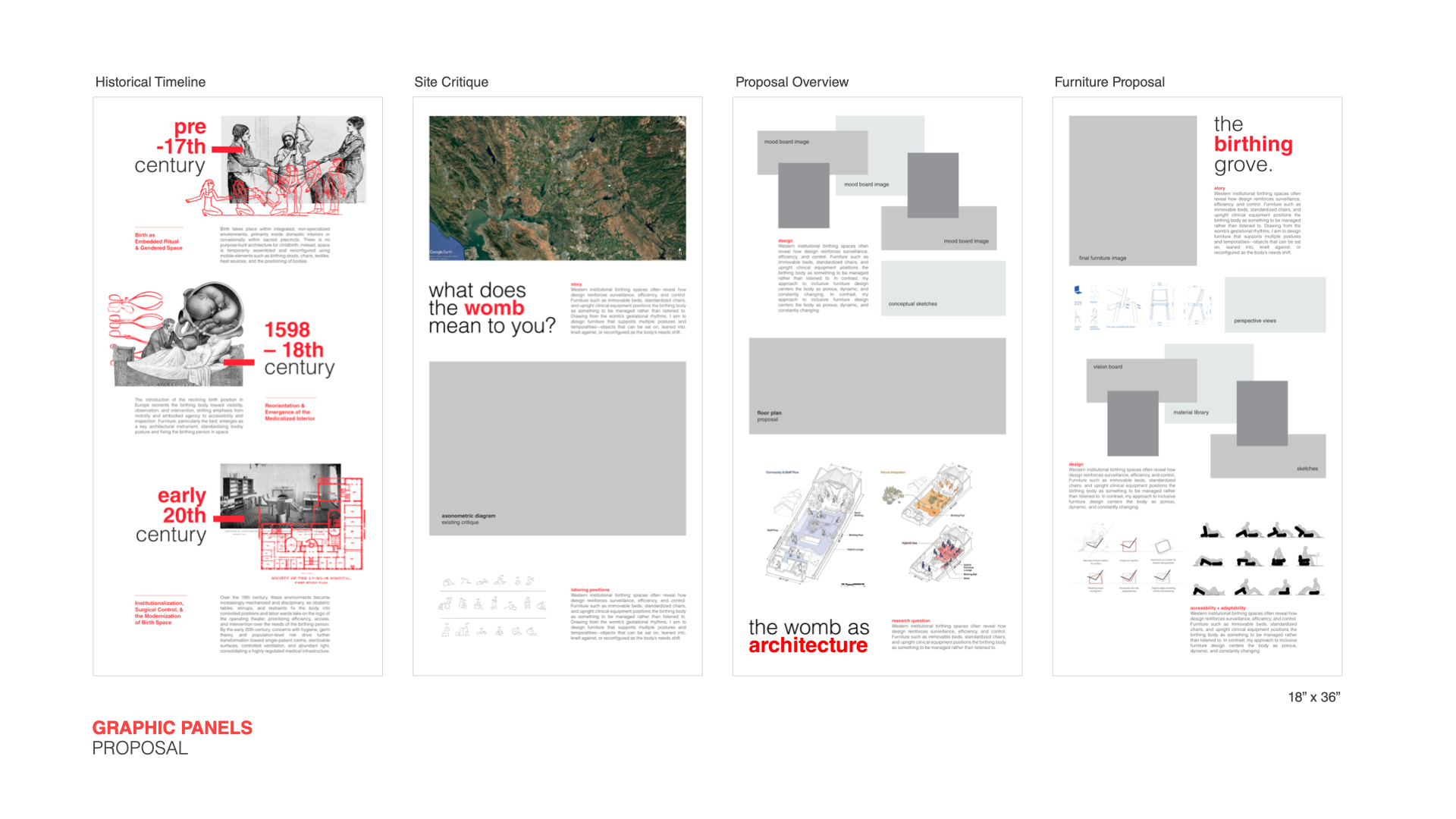 Concept Exhibition Proposal - Graphic Panel Draft