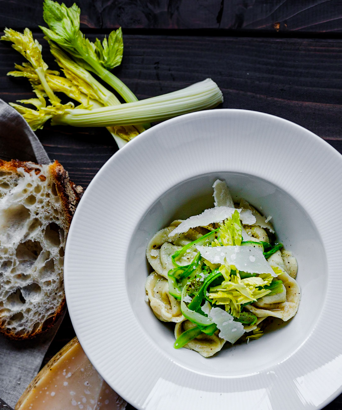 SPRING ONION TORTELLINI