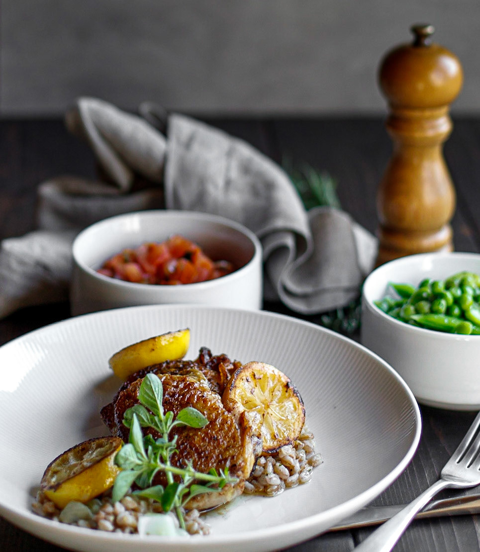 LEMON ROASTED CHICKEN