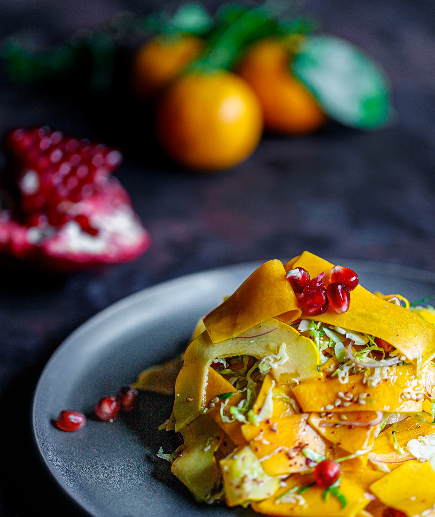 SQUASH, POMEGRANATE 
