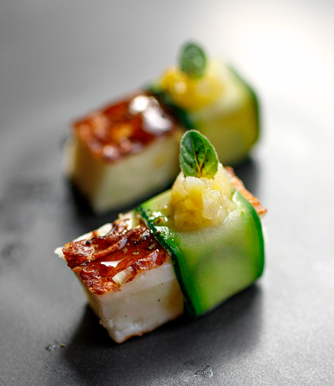 Haloumi, Preserved Lemon, Zuccchini