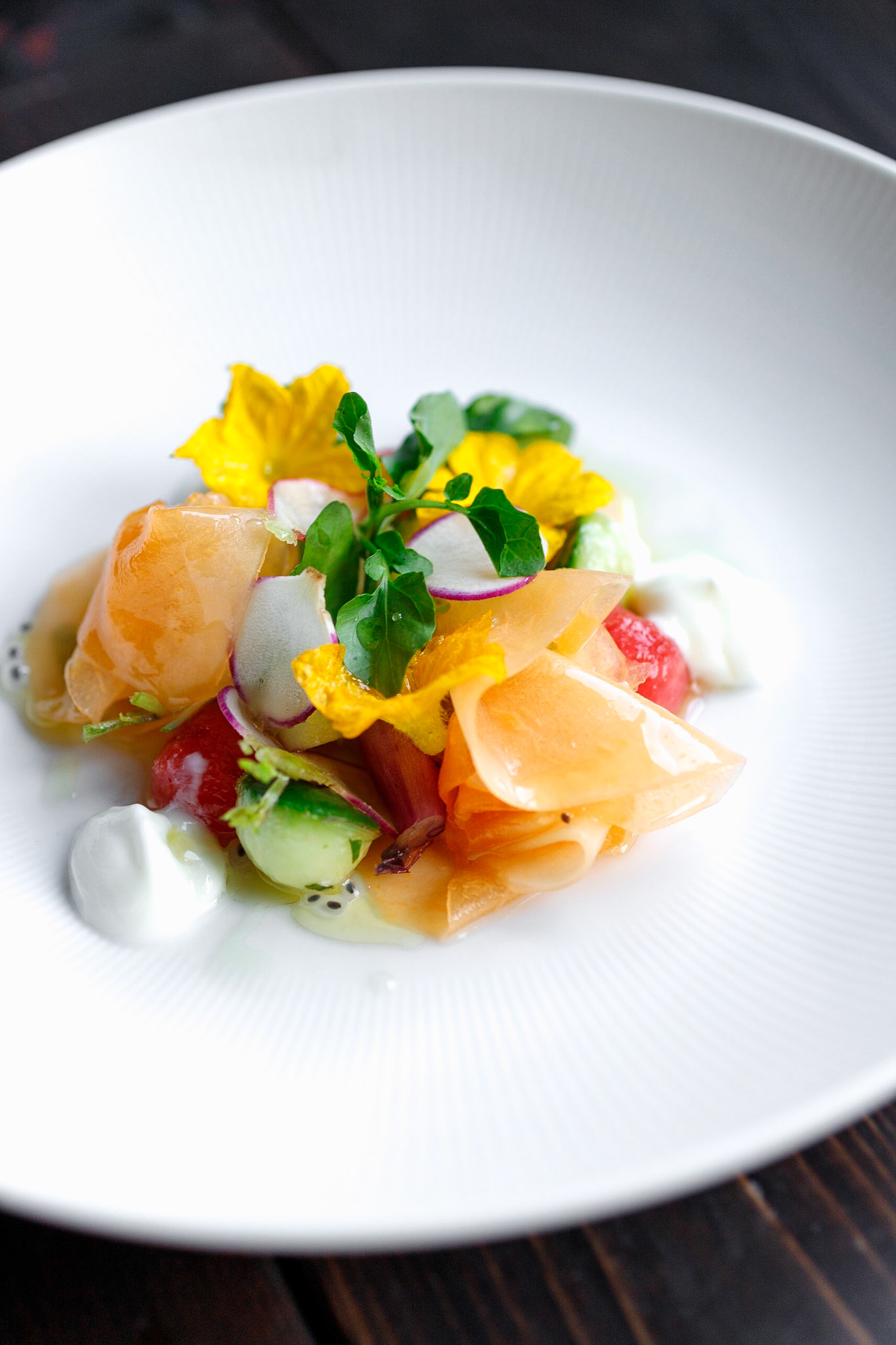 SUMMER MELON AND CUCUMBER SALAD