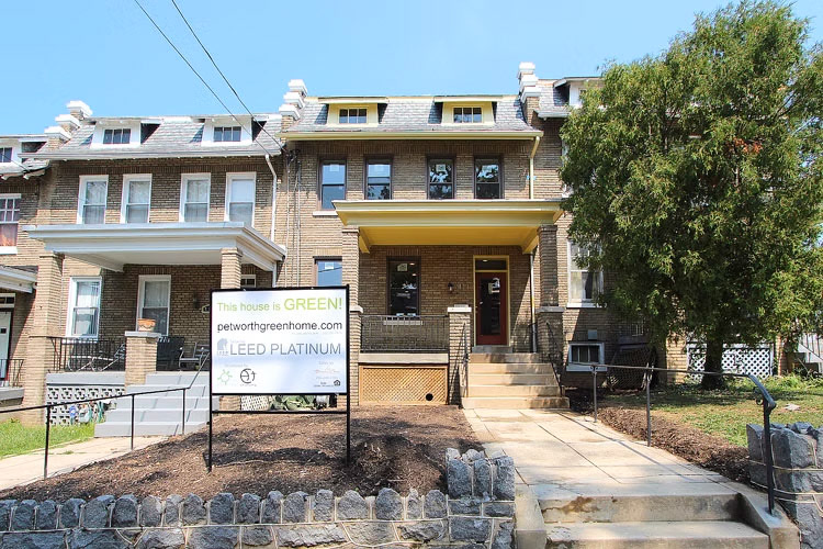 LEED Platinum Rowhouse Renovation