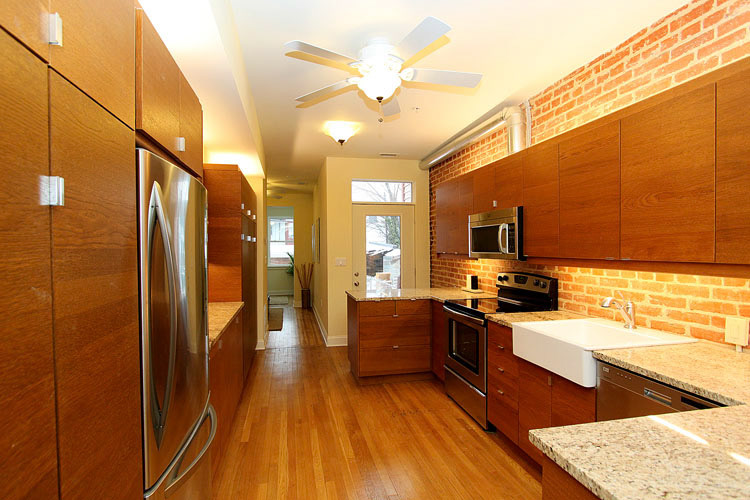 Sustainable and local materials were used throughout.
