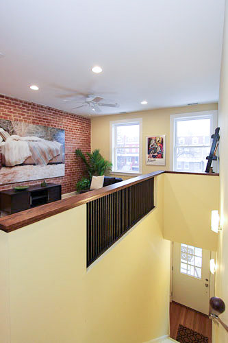 Sustainable and reused materials throughout