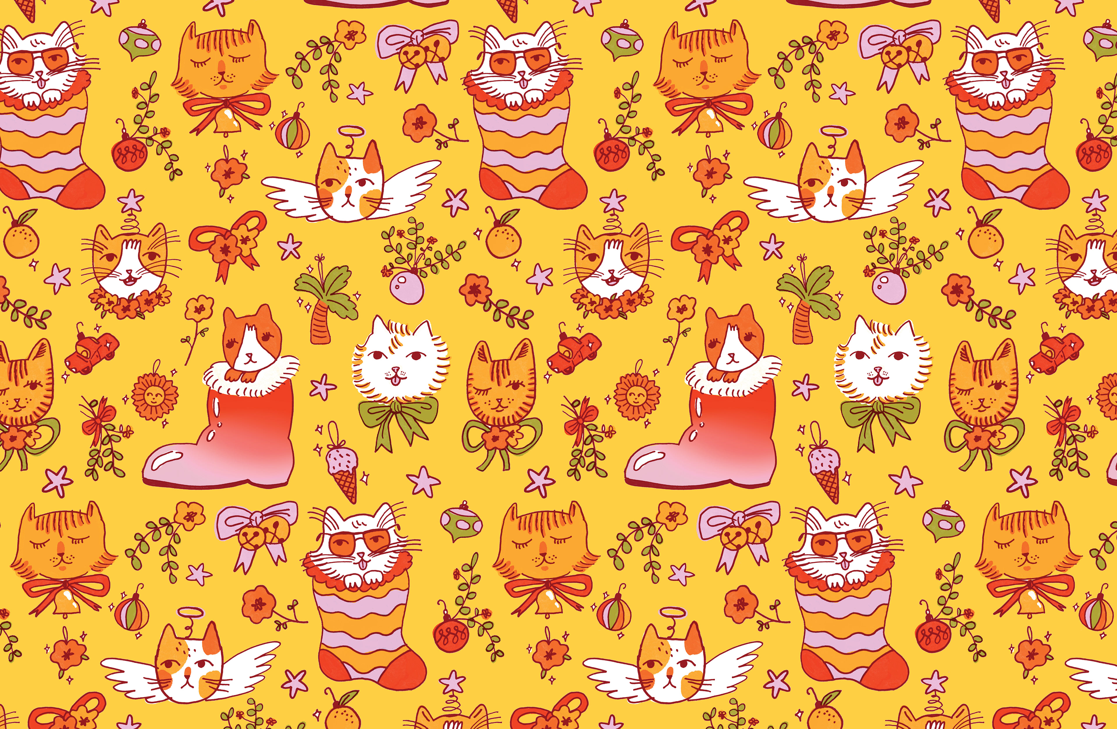 Wrapping Paper for the LA Times
