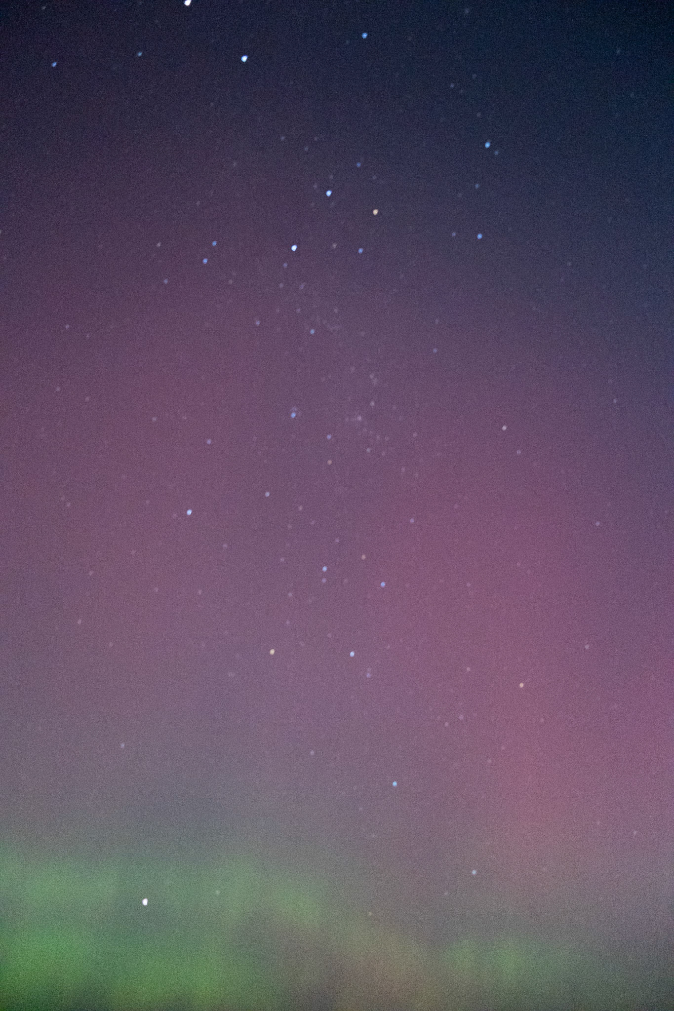 Aurora at St Kilda Beach