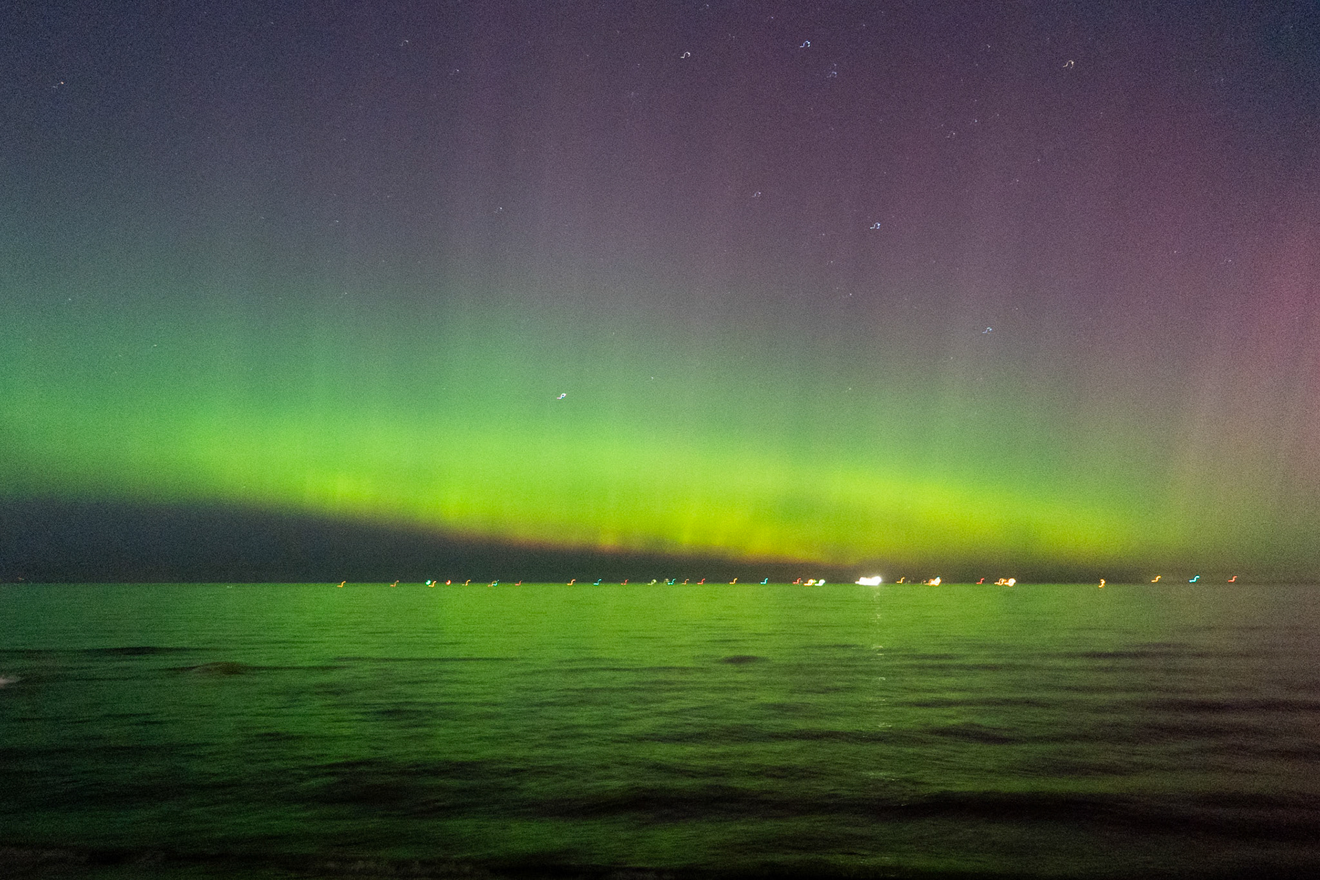 Aurora at St Kilda Beach